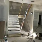 Stair treads installation, new installation, chicago, glenview,